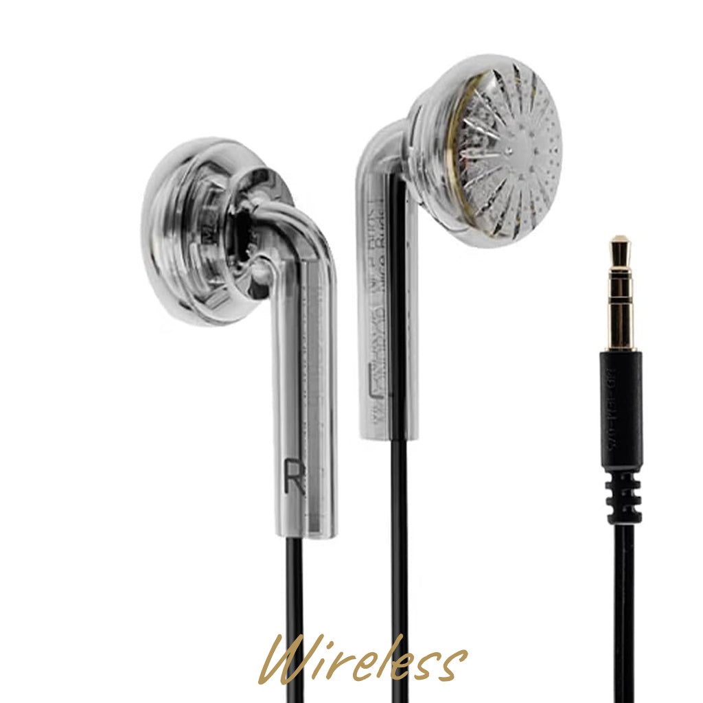 MOONDROP - Nice Buds 15.4mm Dynamic Driver Wired Earbuds - Transparent / With Mic