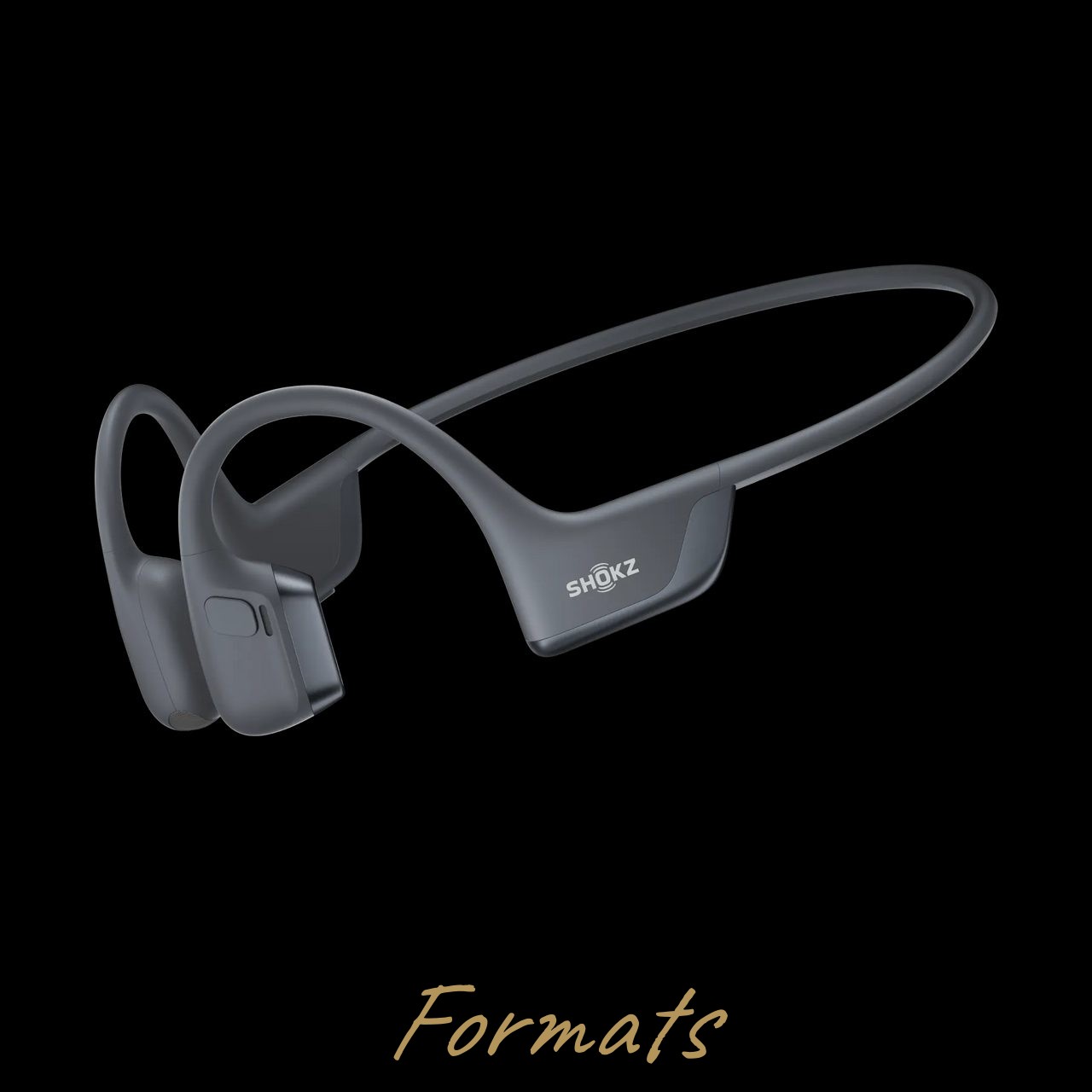 Shokz OpenRun Pro 2 Open Ear Bone Conduction Headphones - Standard / Black